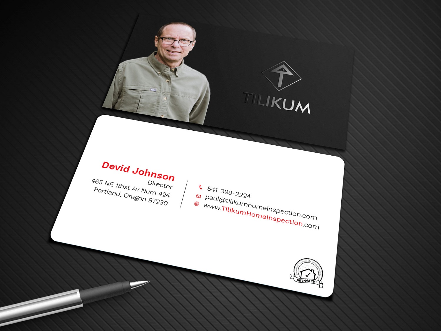 Business Card Design by Graphic Flame for Tilikum Home Inspections | Design #14991245