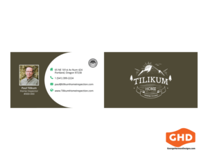 Business Card Design by georgeharmondesigns for Tilikum Home Inspections | Design: #14985068