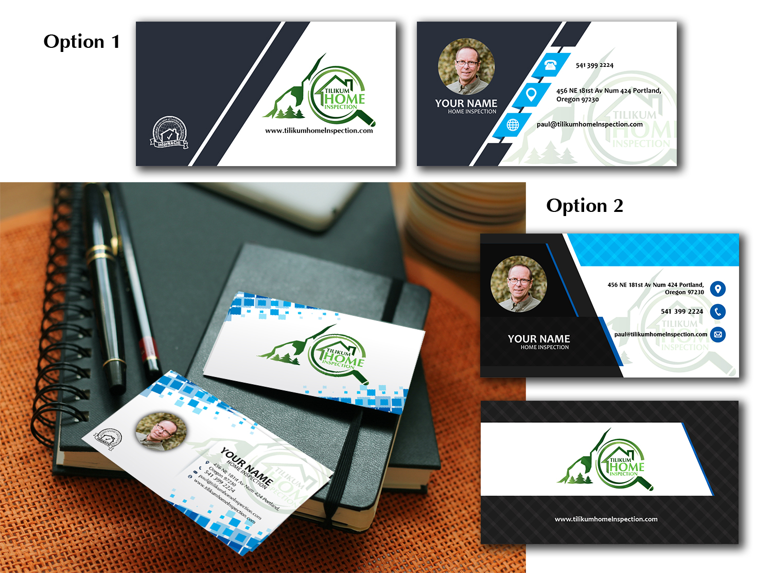 Business Card Design by RD graphic for Tilikum Home Inspections | Design #14992246