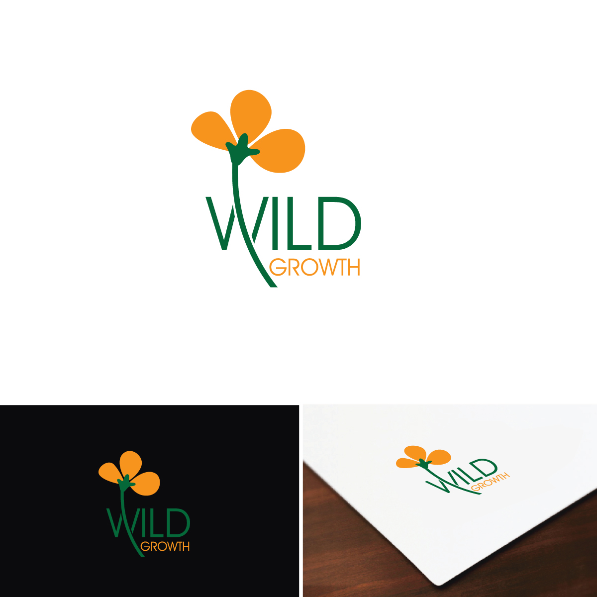Logo Design by webeezine for Wild Growth Learning | Design #14979342