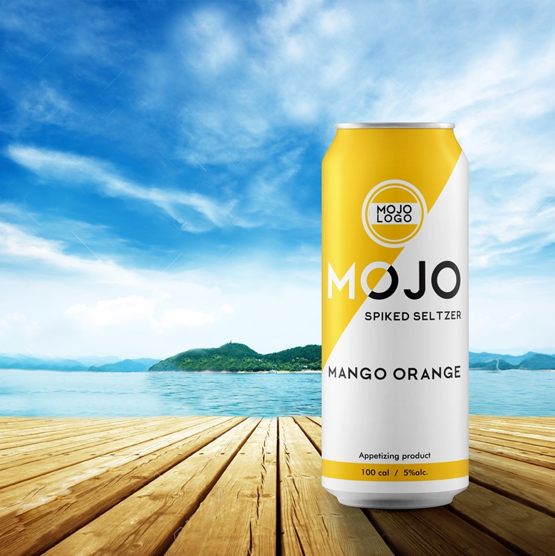 Packaging Design by Vikstar for Blue Spike Beverages | Design #15120889