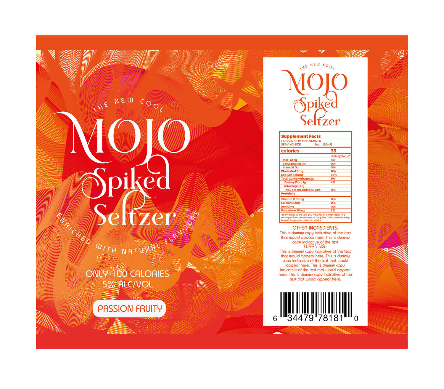 Diseño de Empaque por SANJAY NIRMAL para Blue Spike Beverages | Diseño #15093448