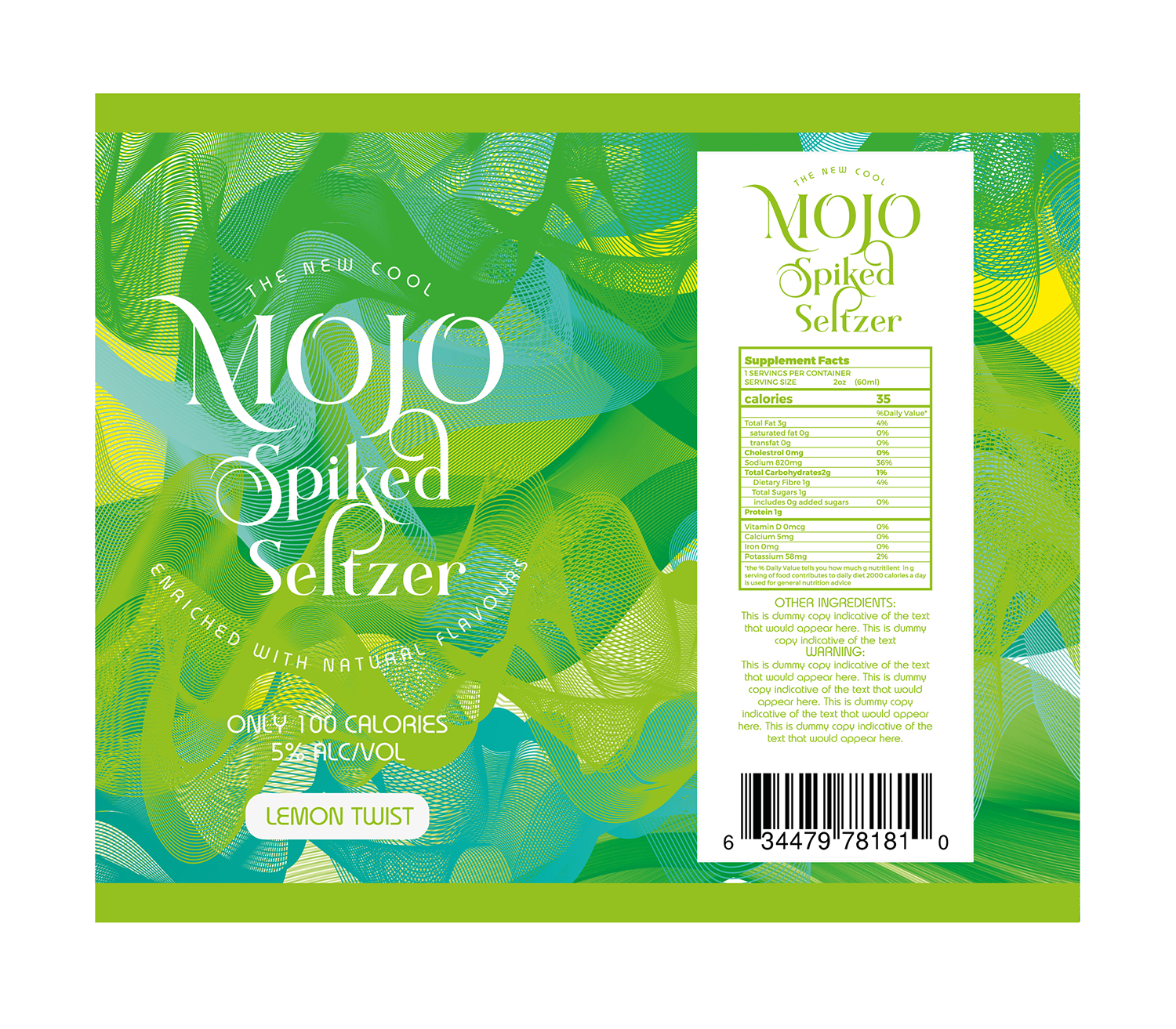 Packaging Design by SANJAY NIRMAL for Blue Spike Beverages | Design #15093450