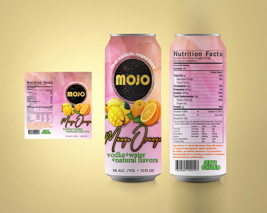 Design Emballage par alexandranique pour Blue Spike Beverages | Design #15117503