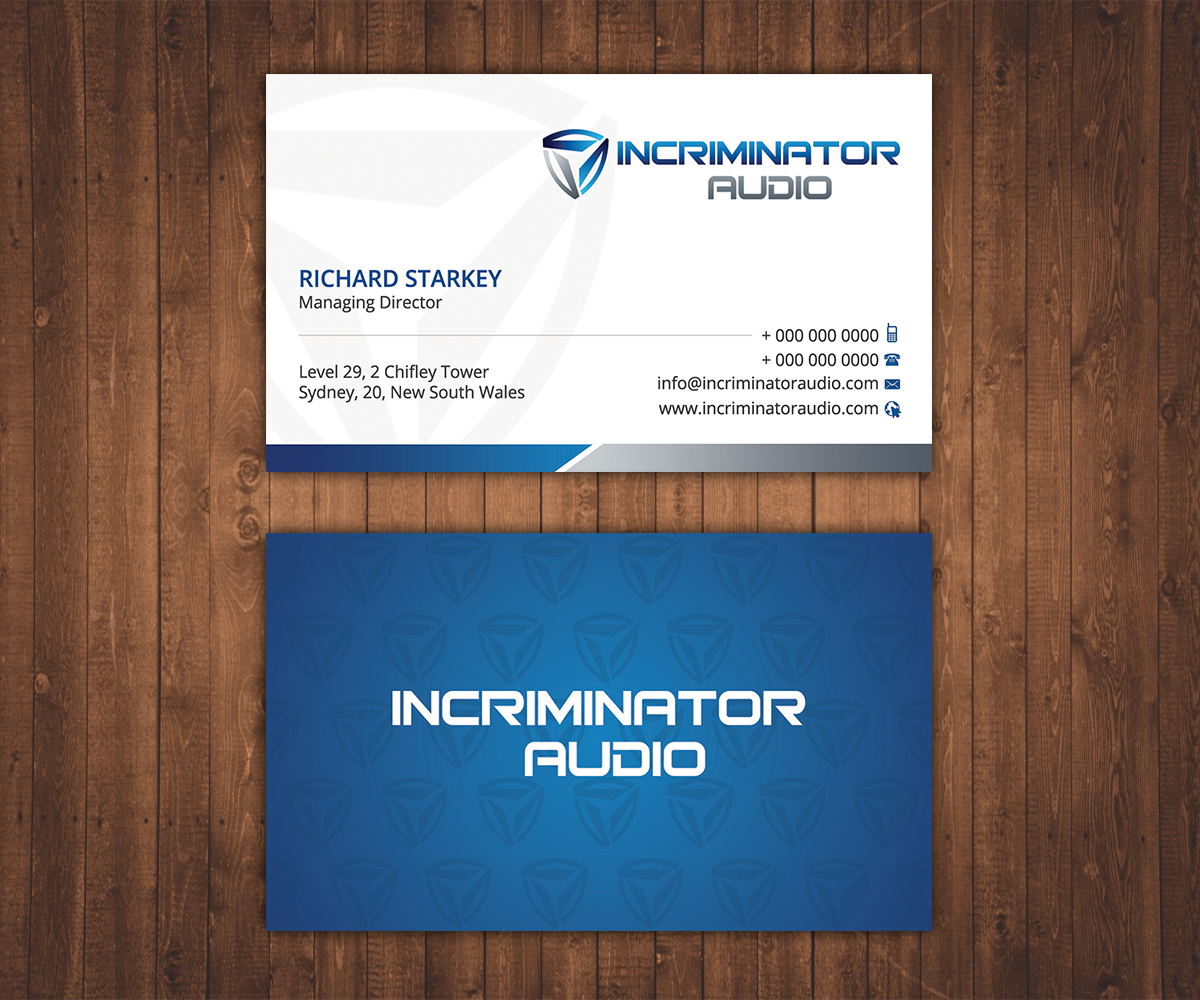 Business Card Design by Stylez Designz for this project | Design #15100361