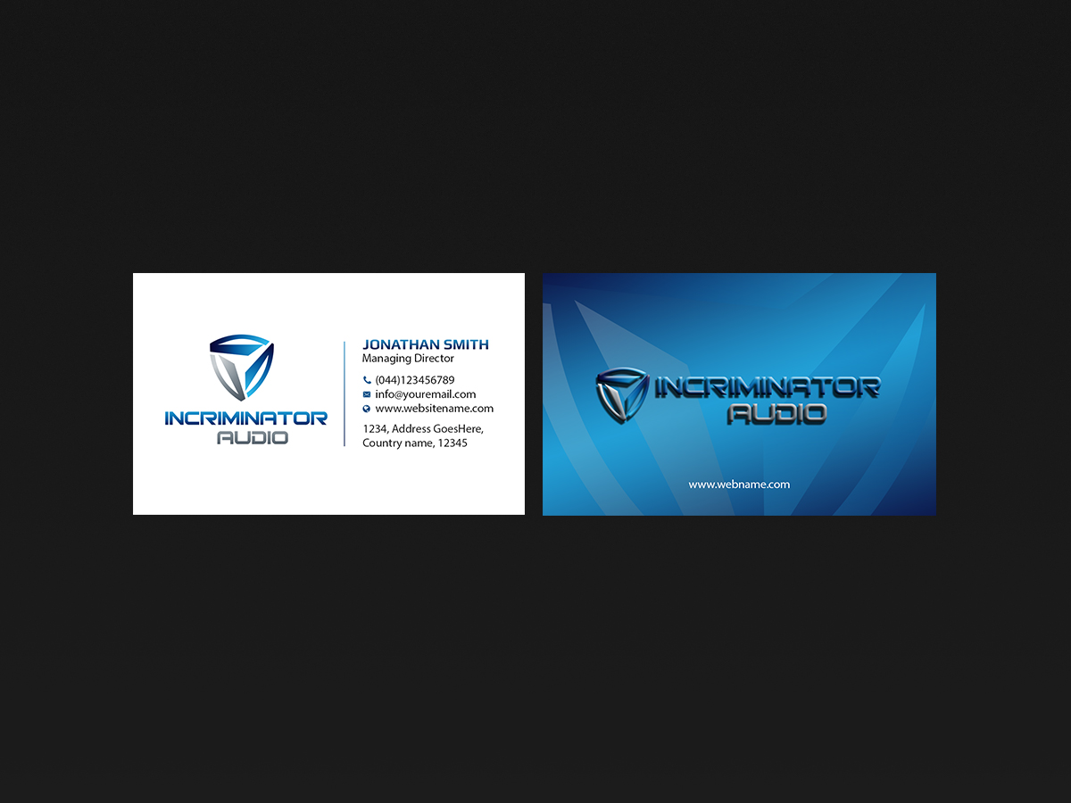Business Card Design by Creations Box 2015 for this project | Design #14967494