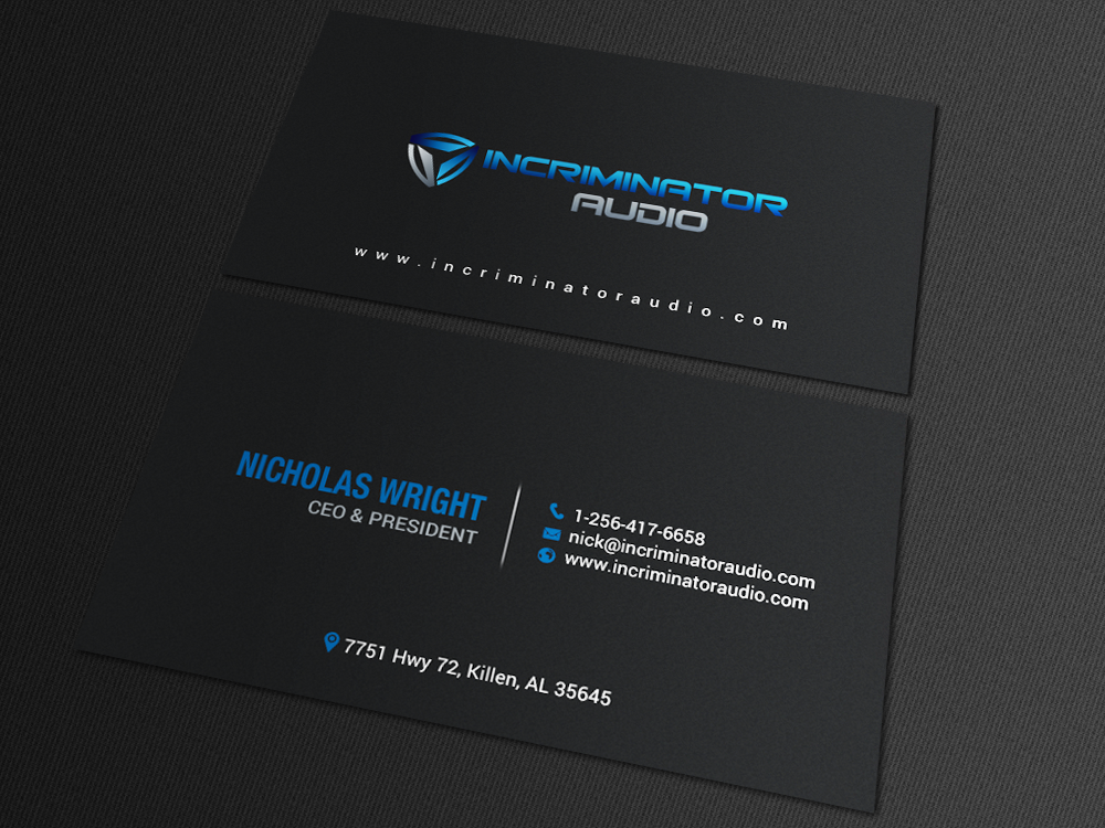 Business Card Design by chandrayaan.creative for this project | Design #14963096