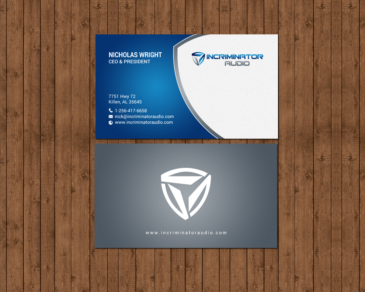 Business Card Design by chandrayaan.creative for this project | Design #14963206