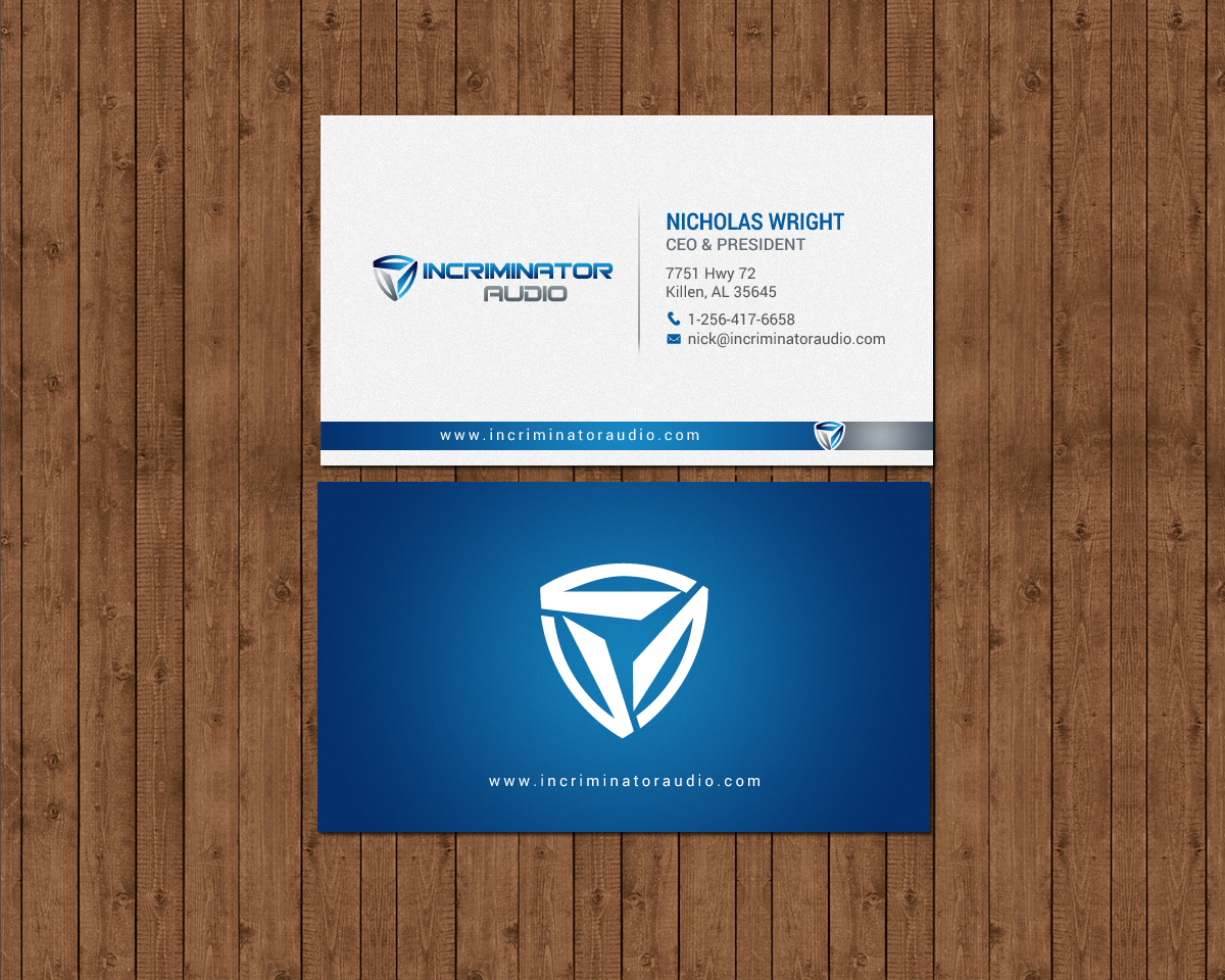 Business Card Design by chandrayaan.creative for this project | Design #14963227