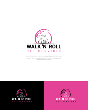 Walk 'N' Roll Pet Services | Logo Design by farahhusnain123
