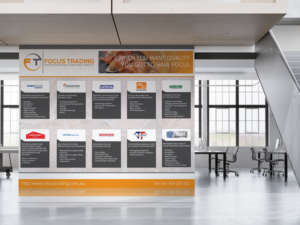 Signage Design by Kristina Andonoff for Focus Trading | Design: #15149206
