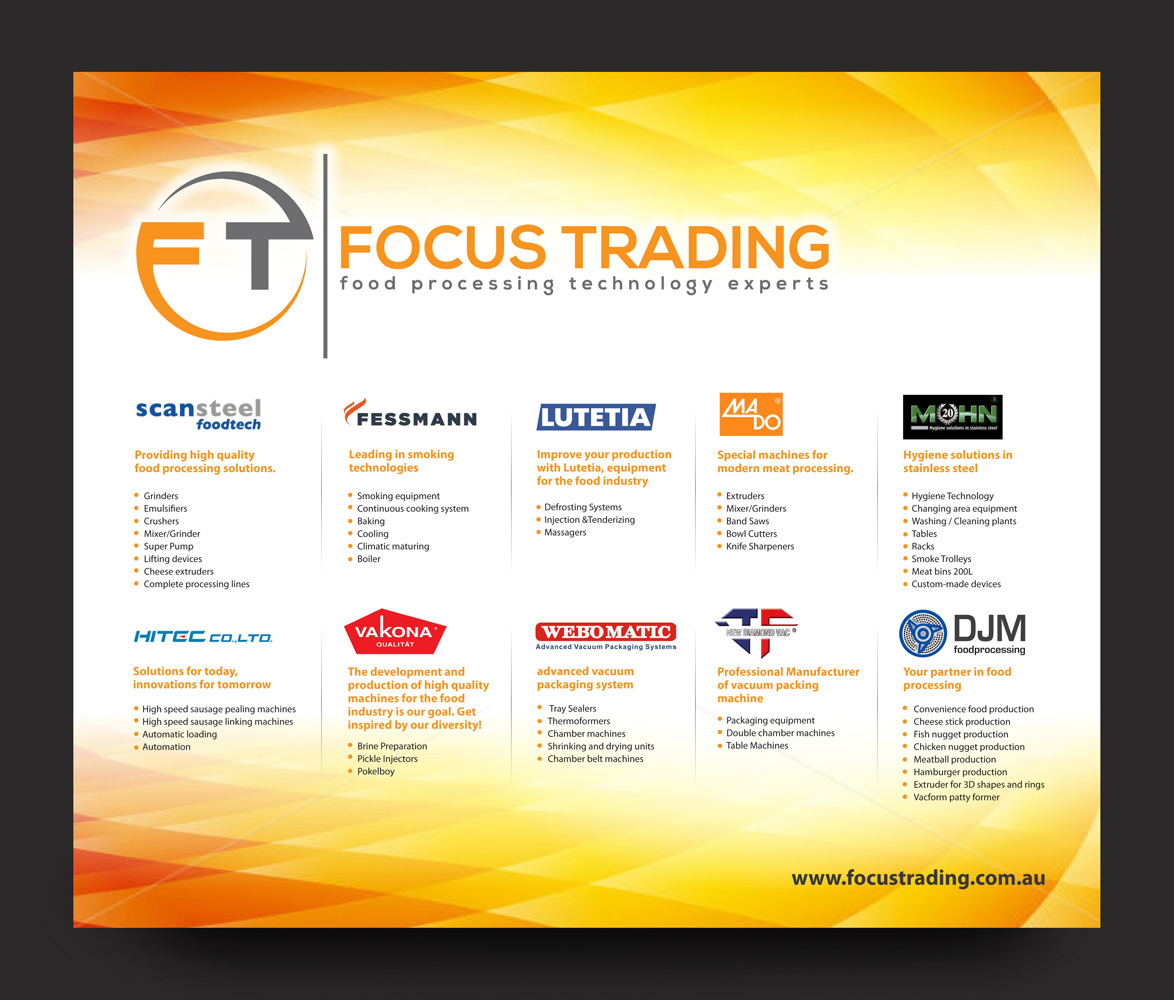 Signage Design by rkailas for Focus Trading | Design #15157338