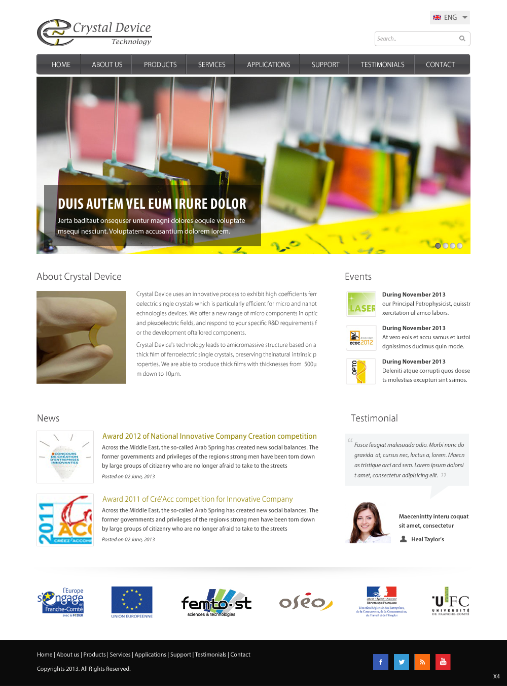 Web Design by pb for this project | Design #2562575