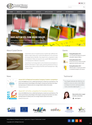 Web Design by pb for this project | Design: #2562575