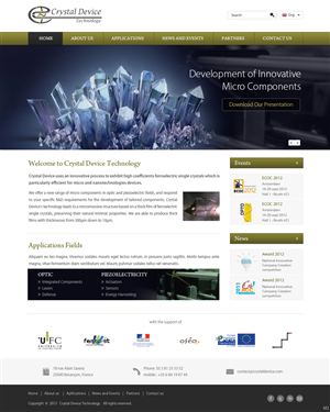 Web Design by pb for this project | Design: #2562593