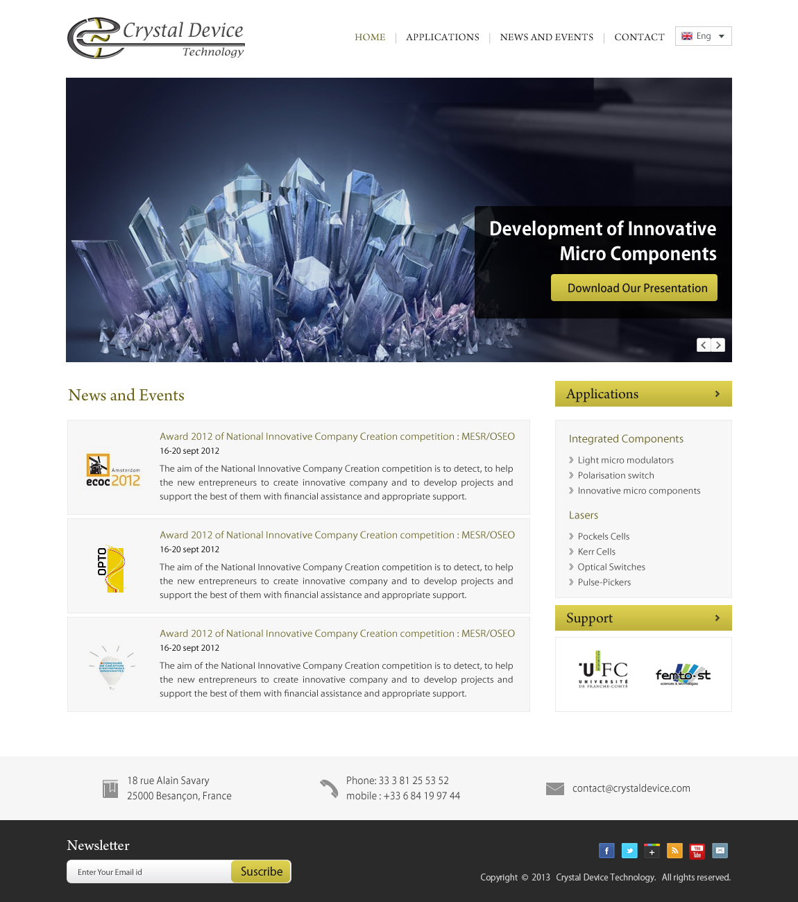 Web Design by pb for this project | Design #2586292