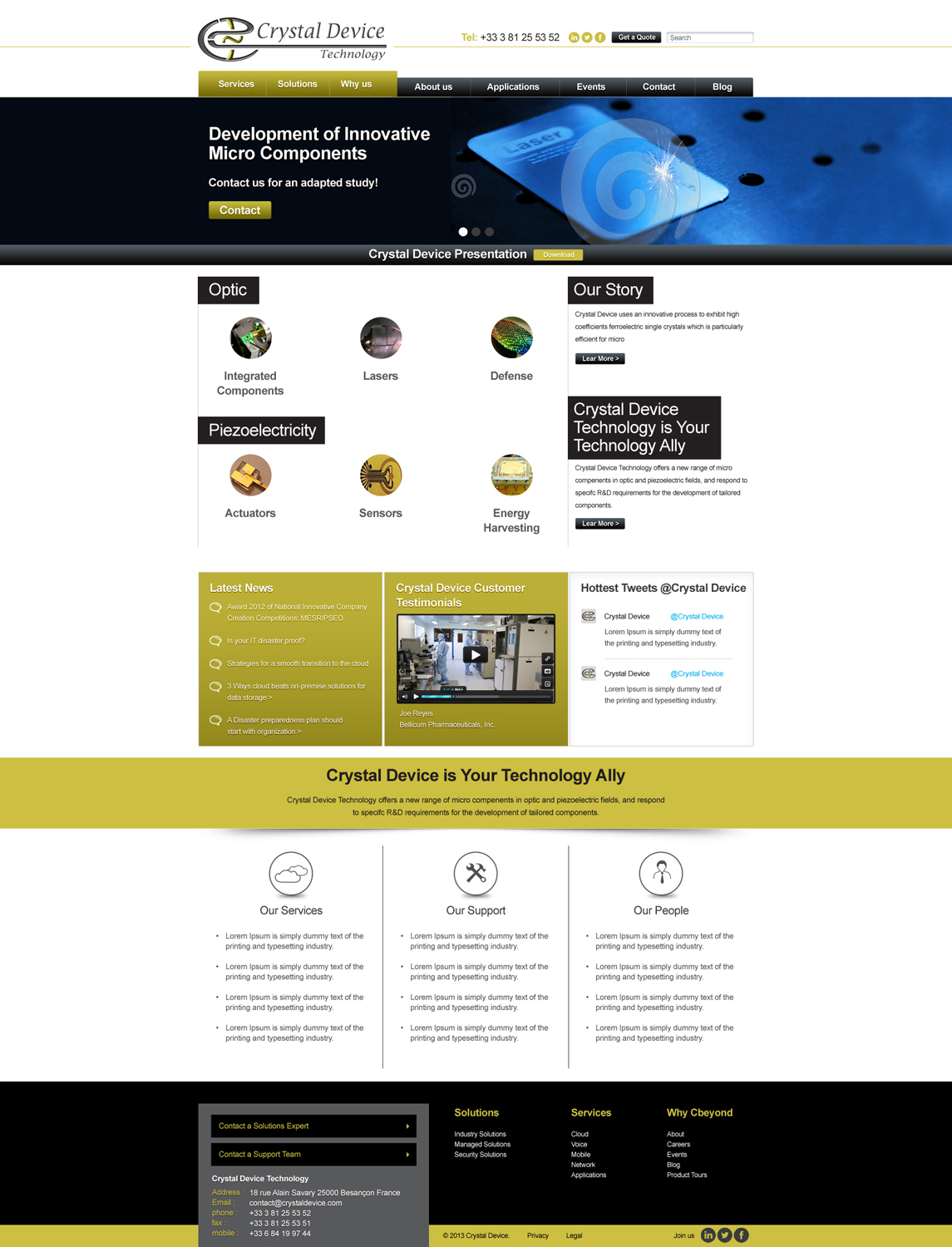 Web Design by Impressive Solutions for this project | Design #2562038