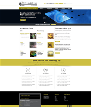 Web Design by Black Stallions Impressive Solutions for this project | Design #2566412