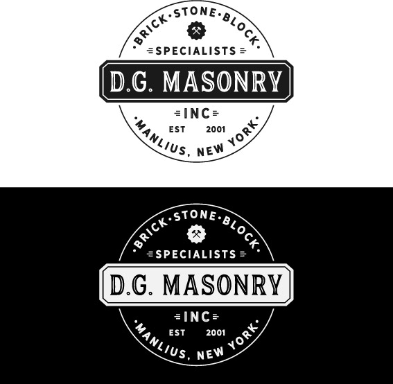 Logo Design by Drew 2 for DG Masonry Inc | Design #14998308