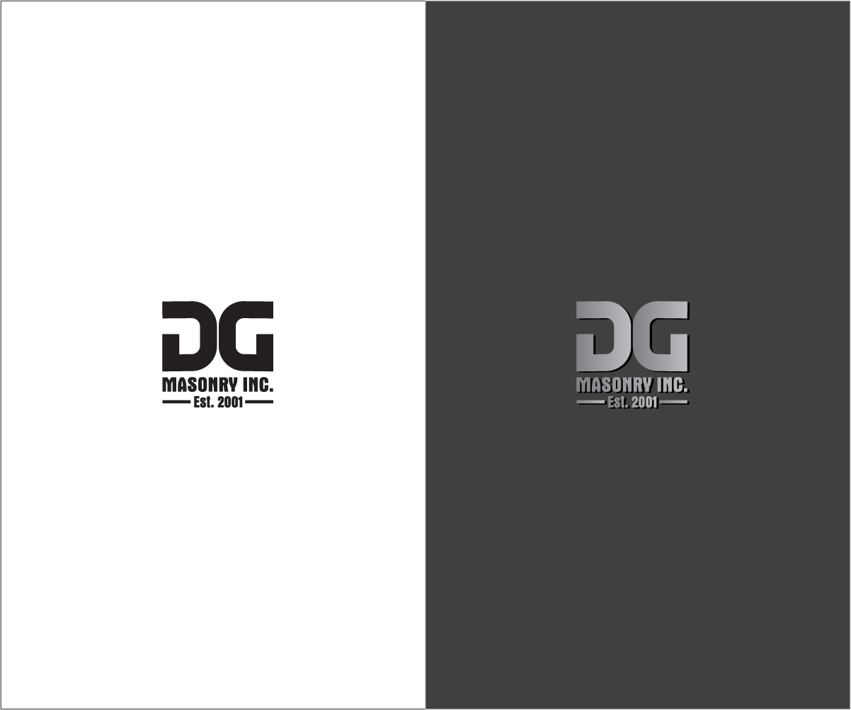 Logo-Design von bijuak für DG Masonry Inc | Design #14981397