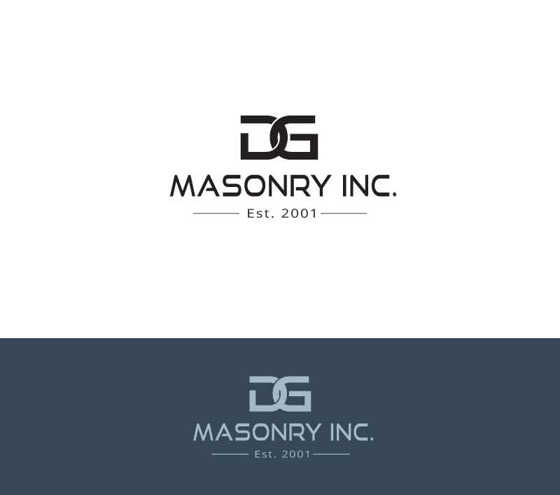 Logo-Design von instudio für DG Masonry Inc | Design #15181576