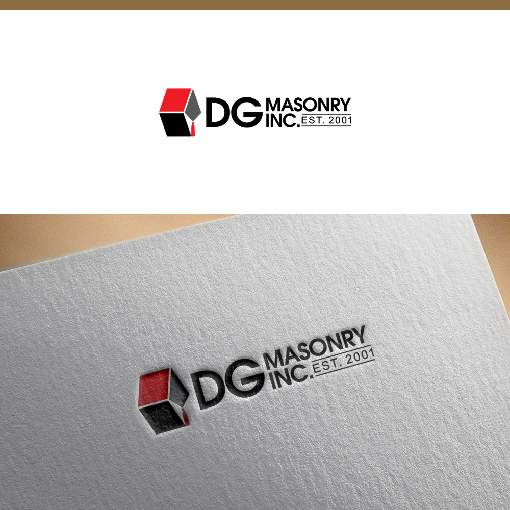 Logo-Design von webeezine für DG Masonry Inc | Design #14975272