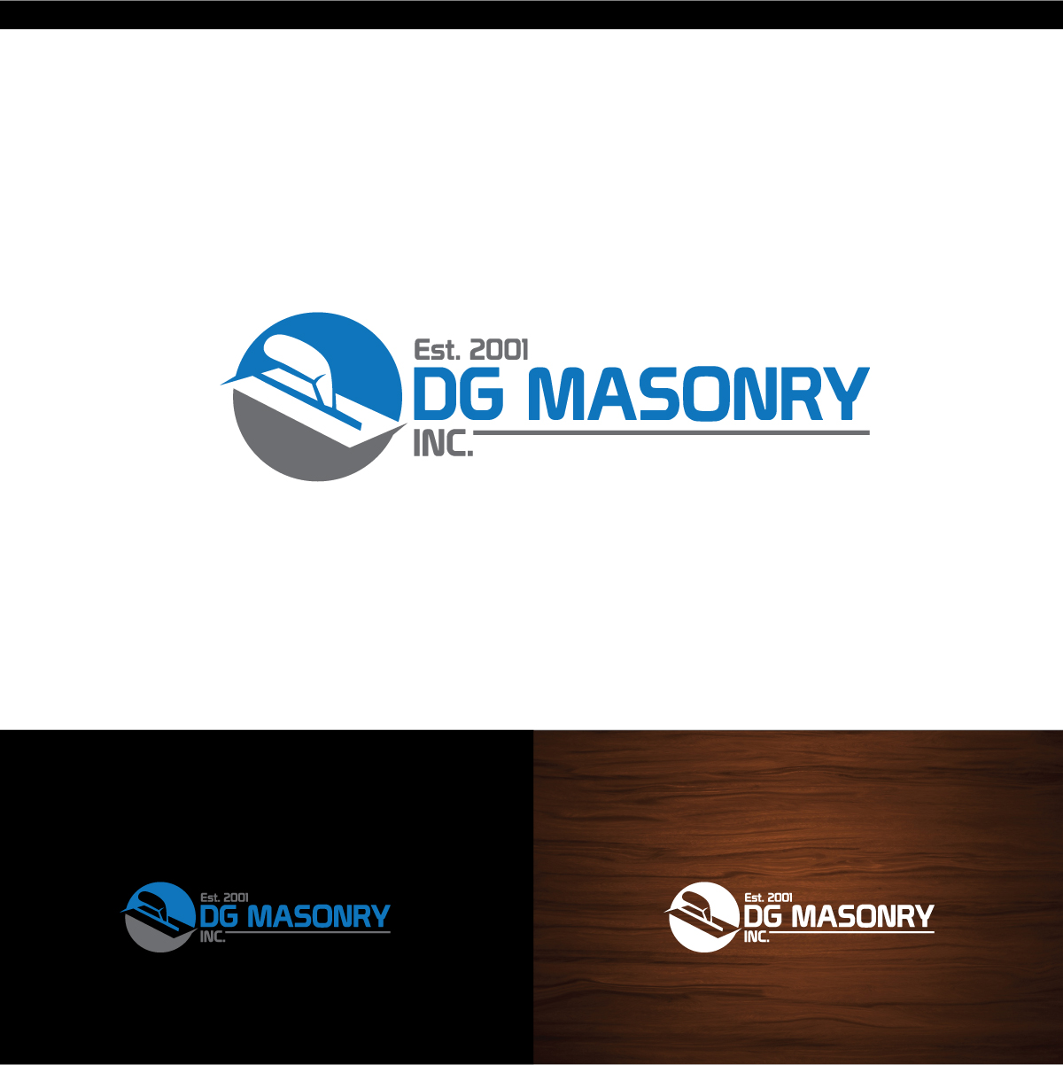 Logo-Design von webeezine für DG Masonry Inc | Design #14975659