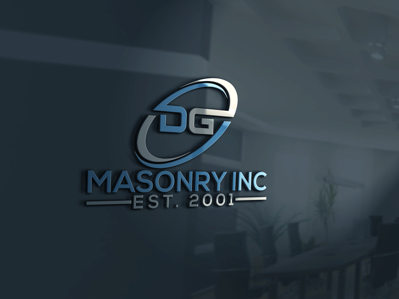 Logo-Design von NightStudio für DG Masonry Inc | Design #14992790