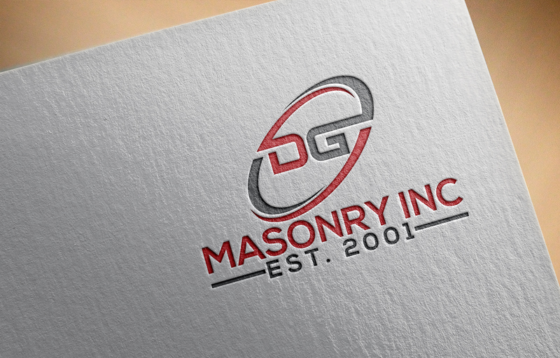 Logo-Design von NightStudio für DG Masonry Inc | Design #14992795