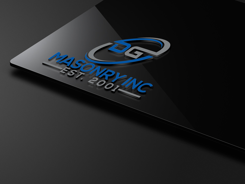 Logo Design by NightStudio for DG Masonry Inc | Design #14992797