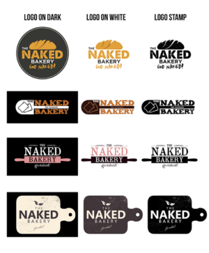 Logo Design by doodlebag for The Naked Bakery Pty Ltd | Design #14972272