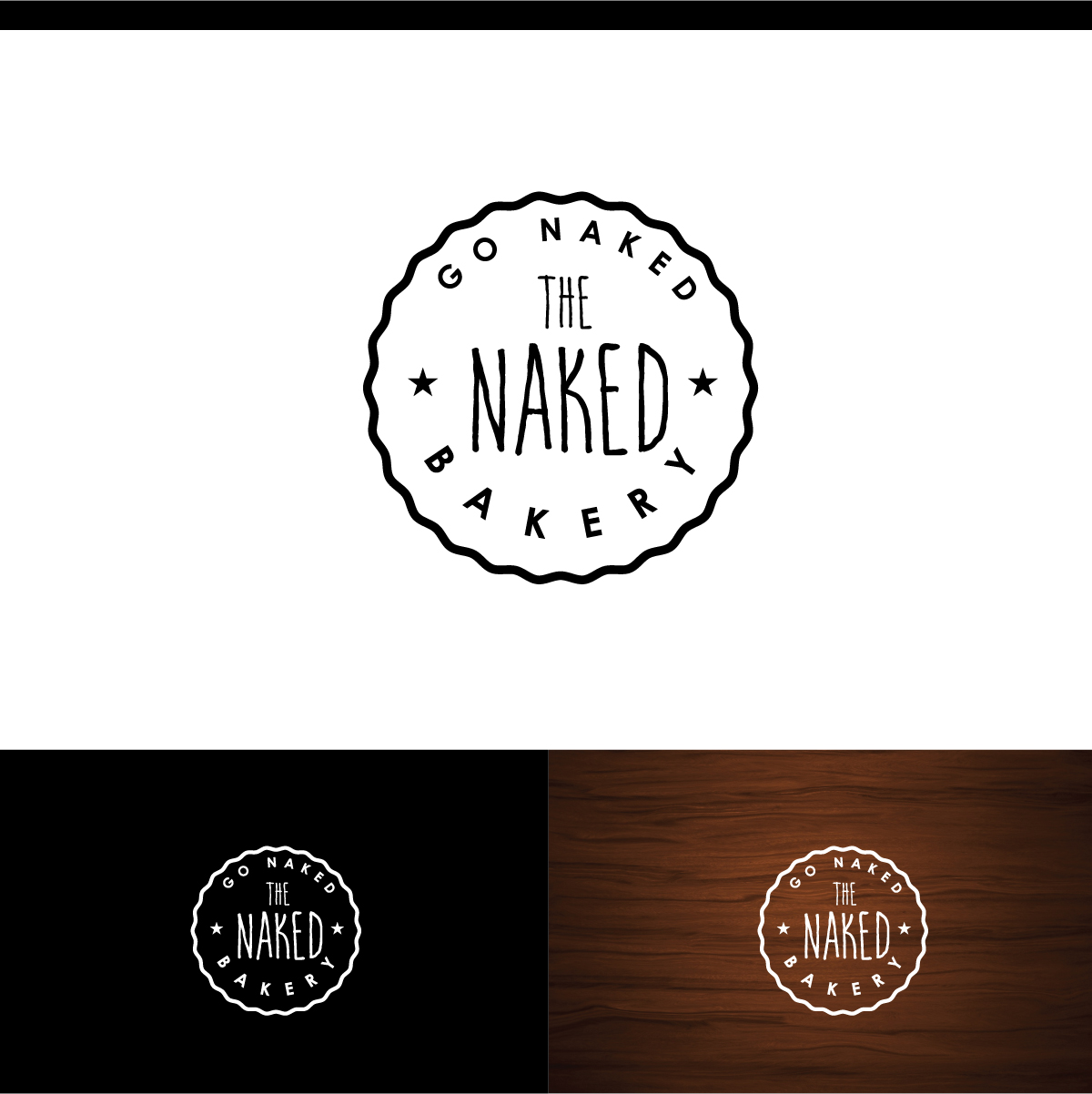 Logo Design by webeezine for The Naked Bakery Pty Ltd | Design #14984728