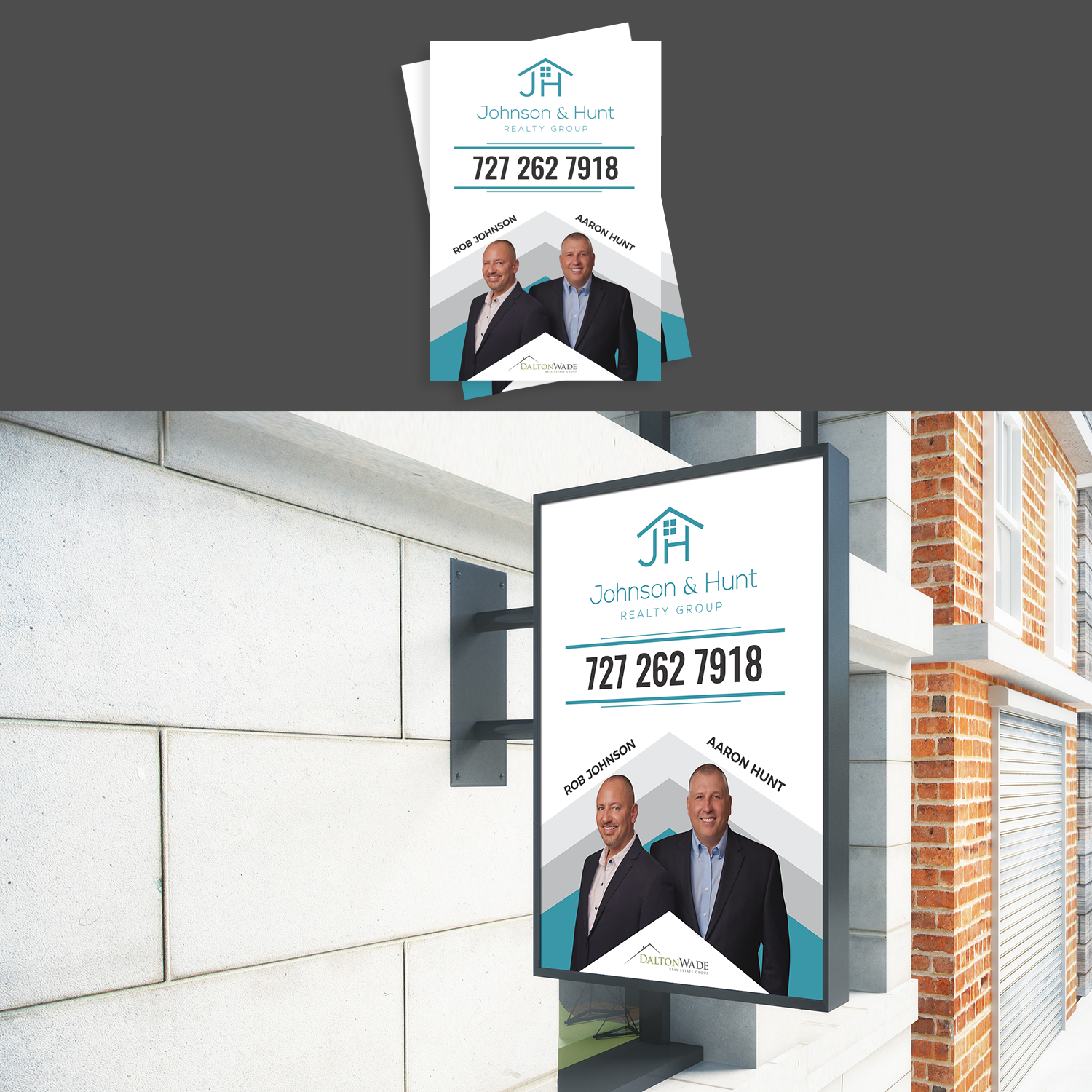 Advertisement Design by Omee for Johnson & Hunt Realty Group | Design #14976837