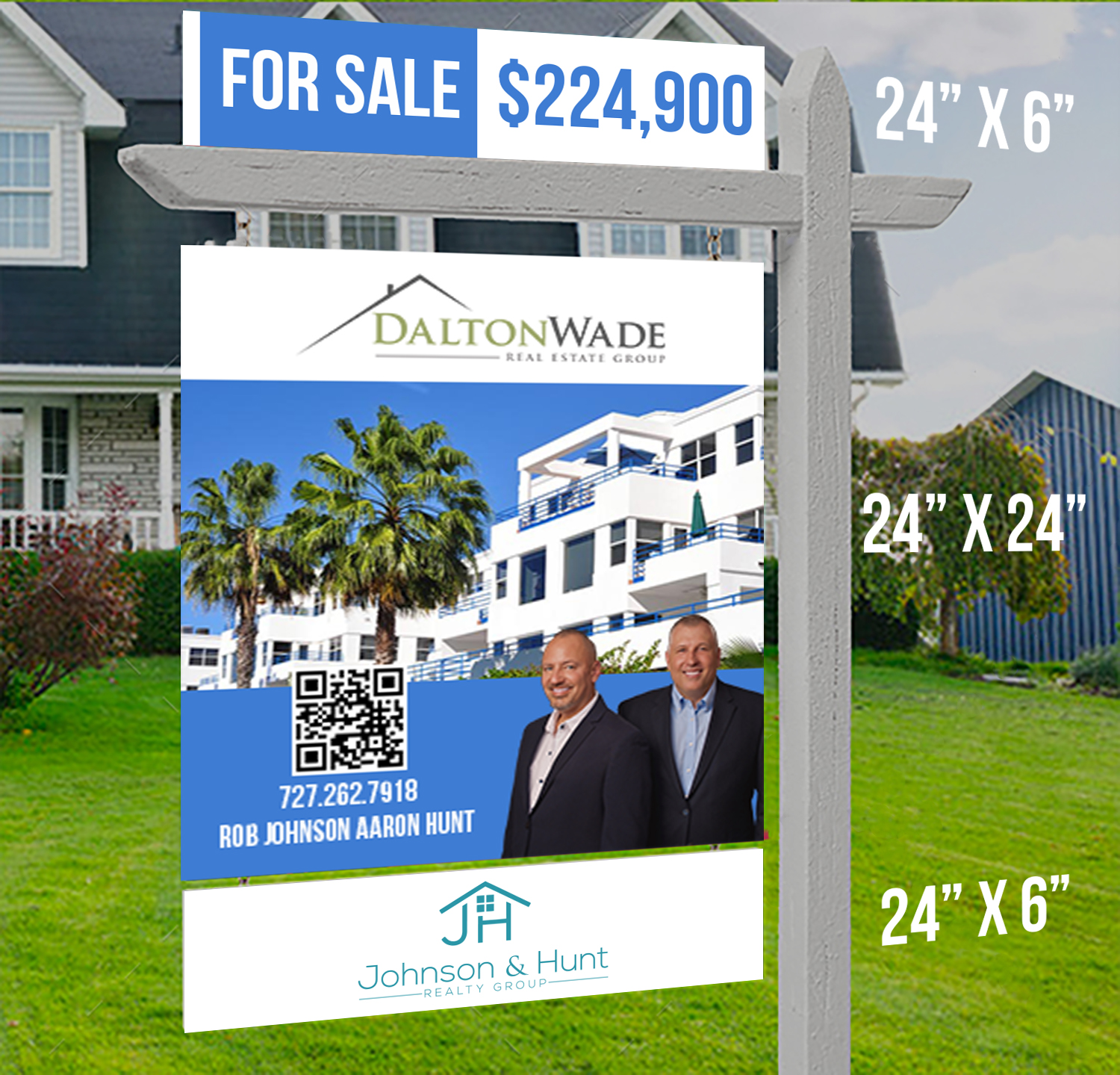 Advertisement Design by Dhanush Designer for Johnson & Hunt Realty Group | Design #14972050