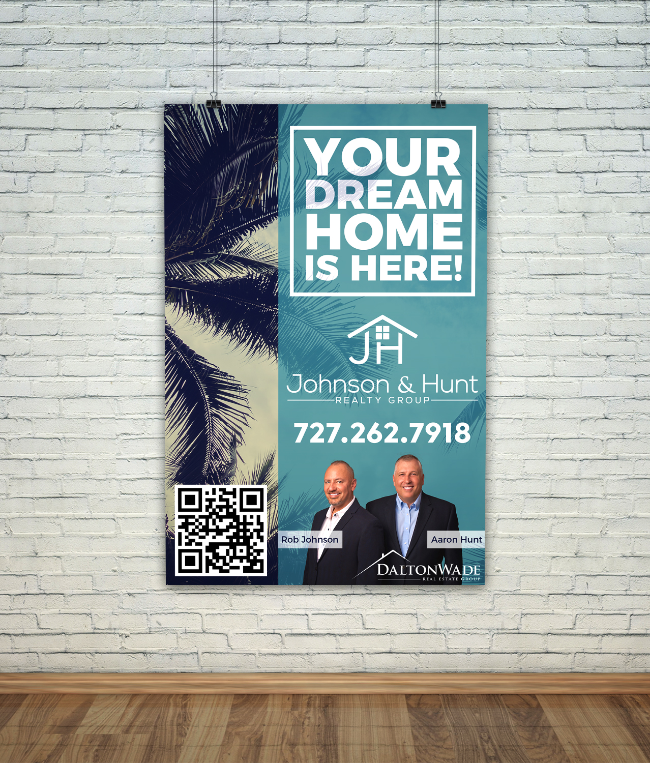 Advertisement Design by Dhanush Designer for Johnson & Hunt Realty Group | Design #14983455