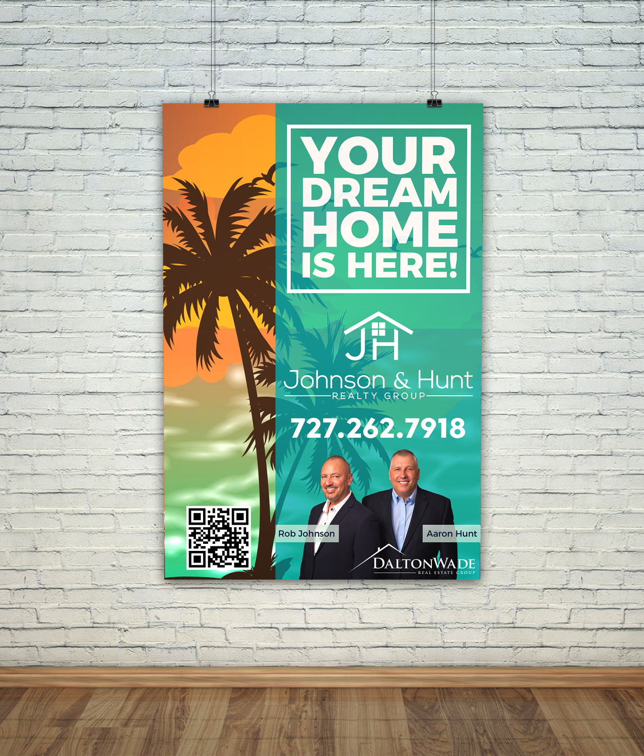 Advertisement Design by Dhanush Designer for Johnson & Hunt Realty Group | Design #14983962