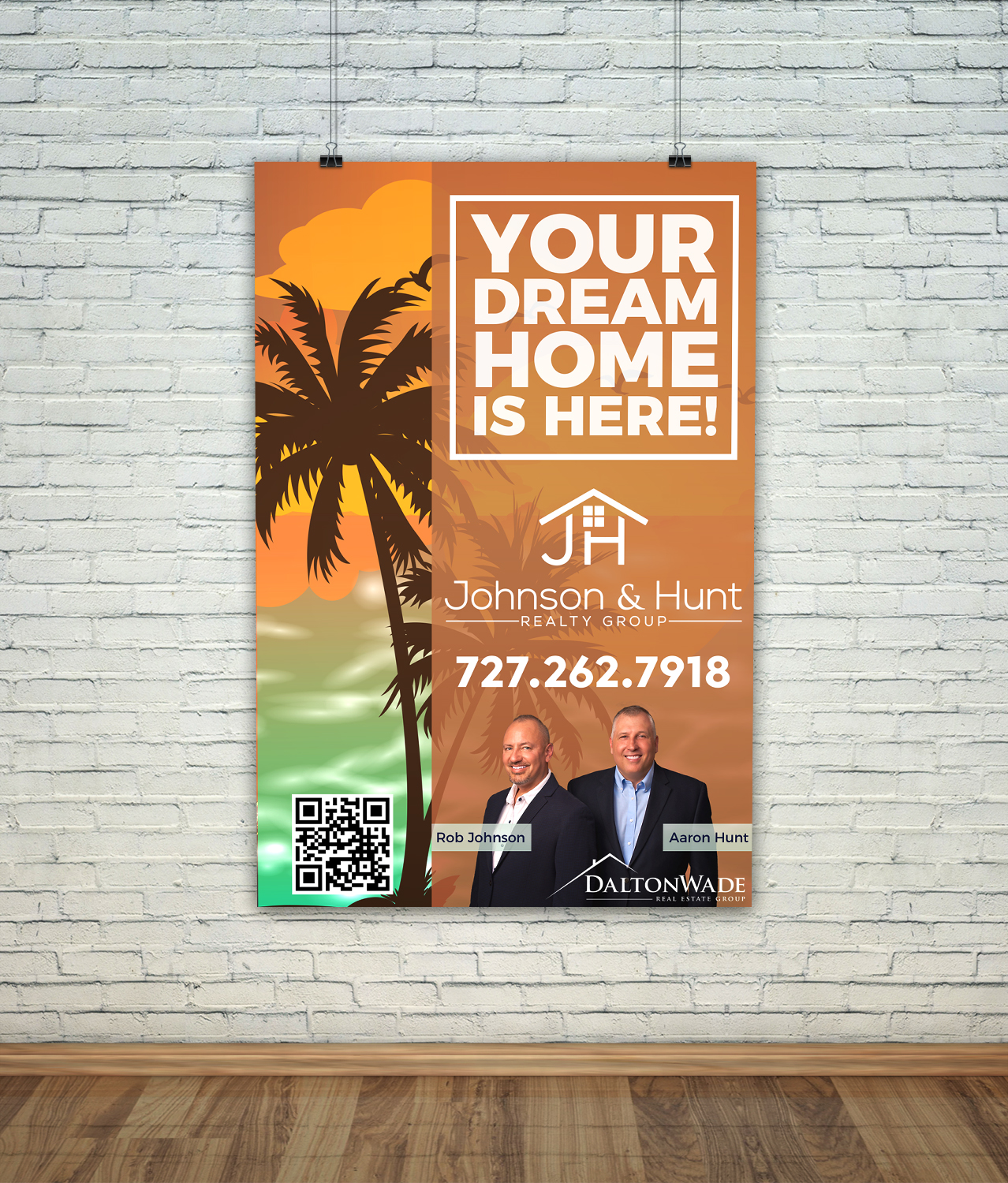Advertisement Design by Dhanush Designer for Johnson & Hunt Realty Group | Design #14983963