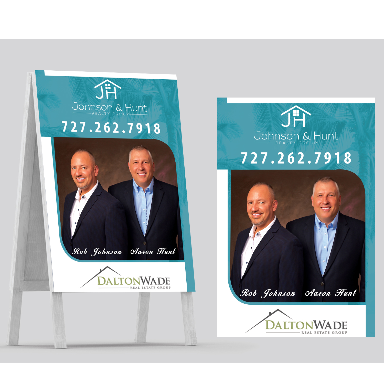 Design Publicitaire par shreemoieesaha92 pour Johnson & Hunt Realty Group | Design #14985325
