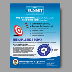 Flyer-Design von uk für Summit Claim Services, Inc. | Design: #14981267