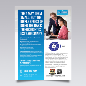 Design de Flyer par VEGA-Designs pour Summit Claim Services, Inc. | Design #14979890