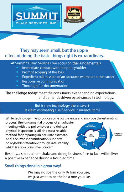 Flyer Design by DesignerGuide for Summit Claim Services, Inc. | Design #14975910