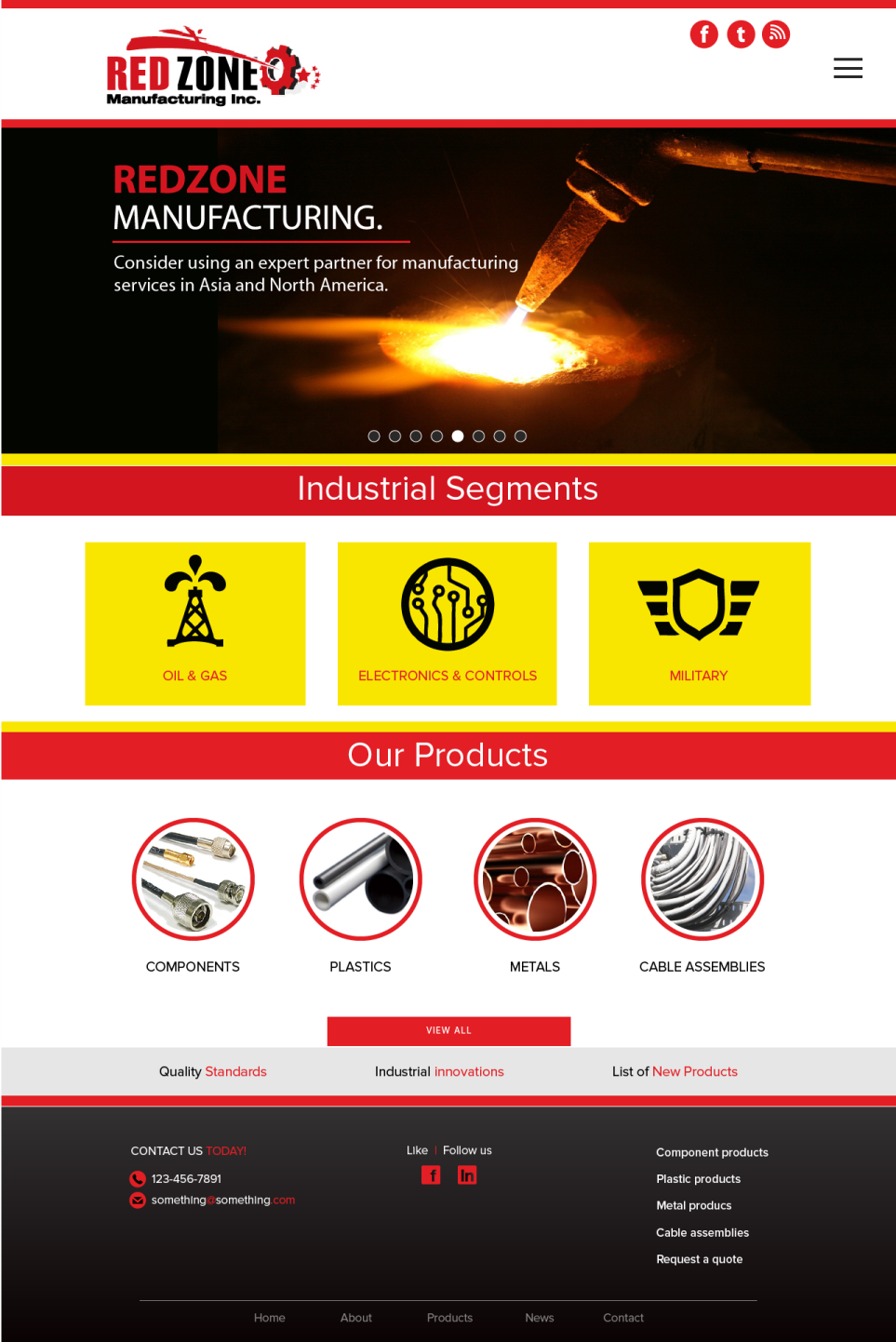 Web-Design von wolf für Redzone Manufacturing | Design #15000835