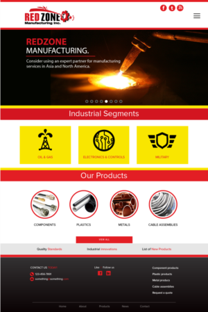 International Manufacturing & Distribution Company Needs complete website overhaul | Diseño Web por wolf