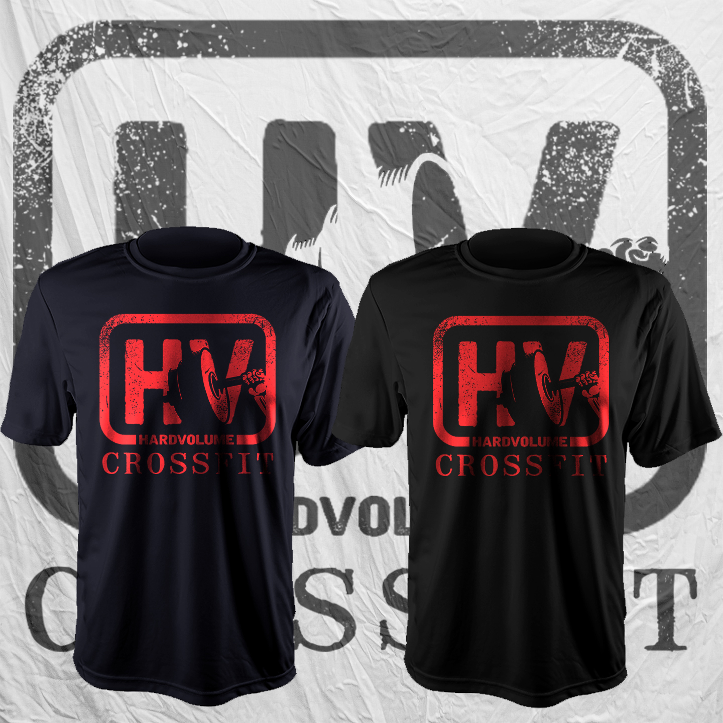 T-shirt Design by O_O NIZAL O_O for HardVolume CrossFit | Design #15076188