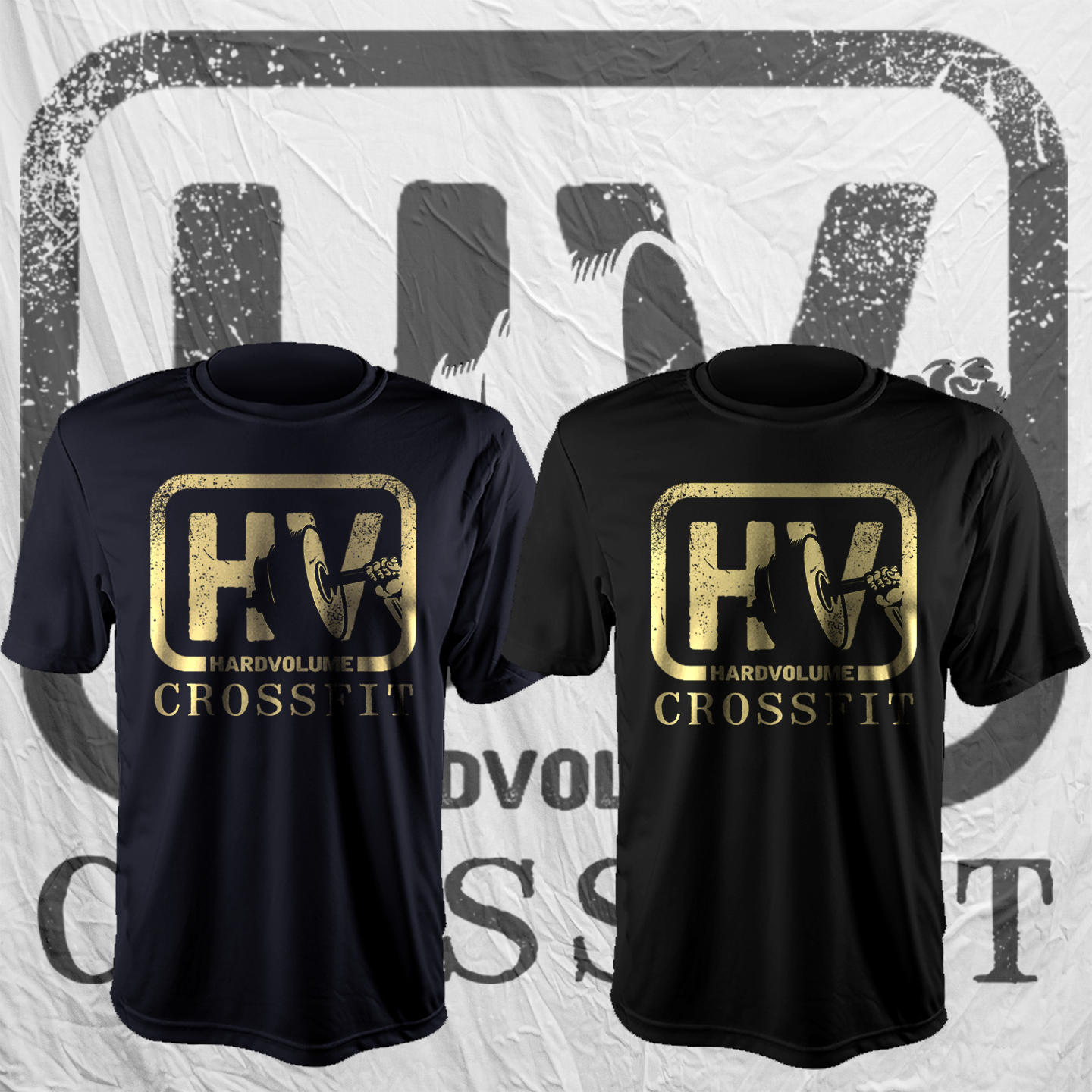 T-shirt Design by O_O NIZAL O_O for HardVolume CrossFit | Design #15076196