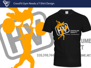 T-shirt Design by Shemet for HardVolume CrossFit | Design: #15063920