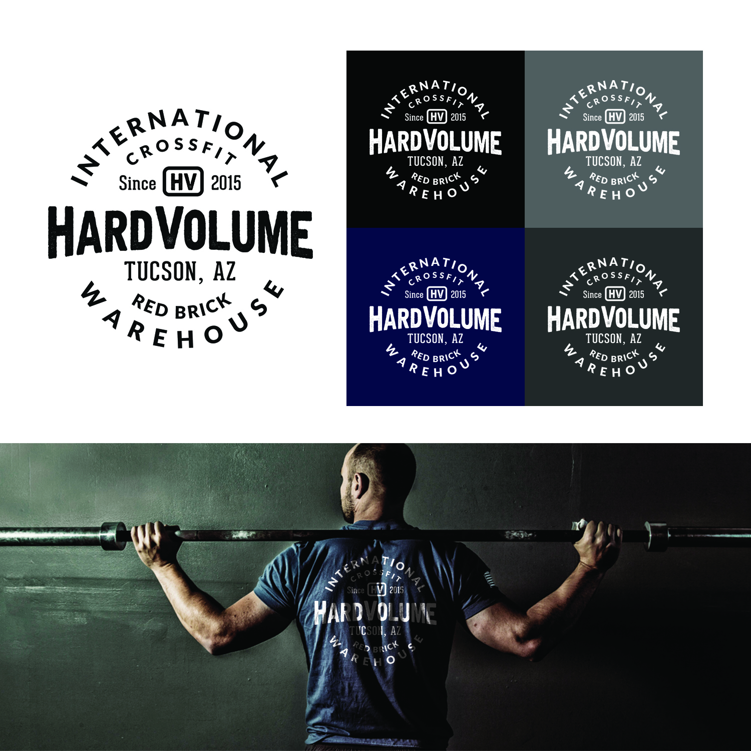 T-shirt Design by Filo F for HardVolume CrossFit | Design #14982267