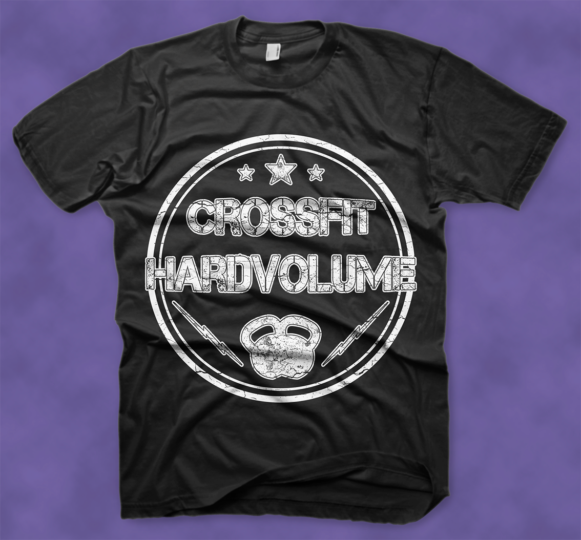 T-shirt Design by OT Design for HardVolume CrossFit | Design #14983995