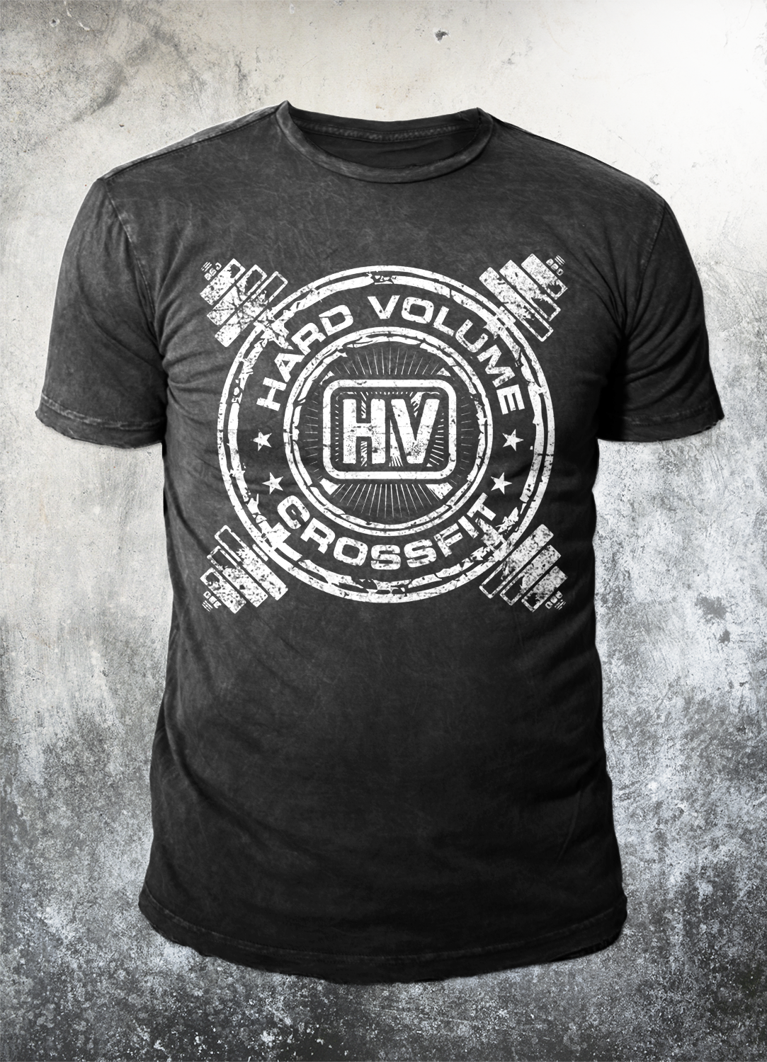 T-shirt Design by badpixelarts for HardVolume CrossFit | Design #14971741