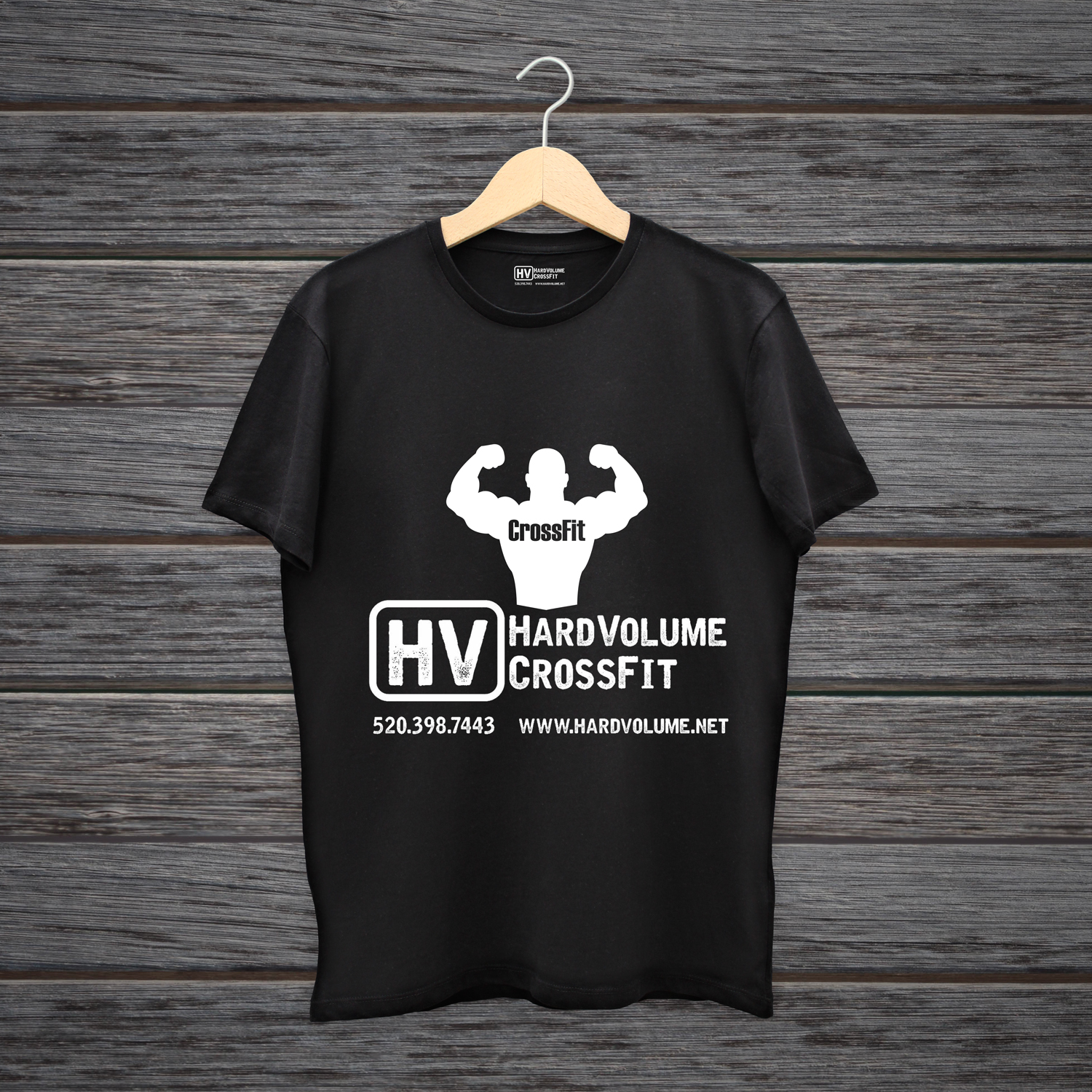 T-shirt Design by Malithi for HardVolume CrossFit | Design #15009732